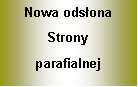 Pole tekstowe: Nowa odsonaStronyparafialnej